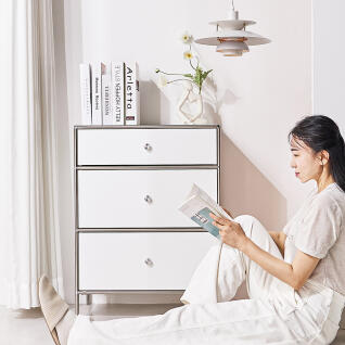 로벤 미드센추리 모듈 3단 600 서랍장