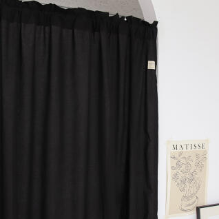 실용적인 내추럴 광목 가리개커튼 3color