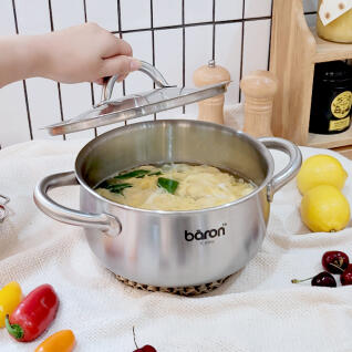 [BARON] 통5중 스텐 냄비 (4 sizes)
