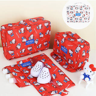 헬로키티 여행용 파우치세트 레드(H789305)