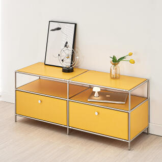 로벤 미드센추리 모듈 티비다이 거실 선반장 1200