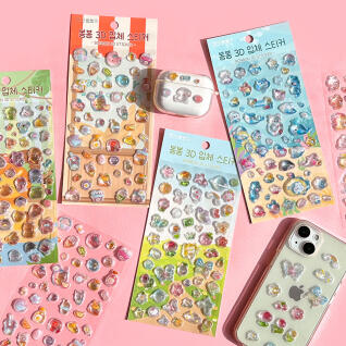 [일정] 봉봉 3D 입체 스티커 (20개 1세트)