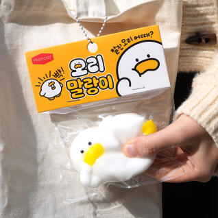 핑크풋 오리 말랑이