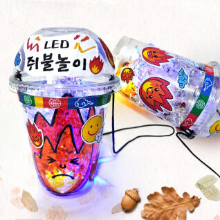만들기 LED 전통 쥐불 놀이(4인묶음포장)