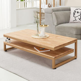 스밍 사각 쇼파 티테이블 낮은 좌탁 원목