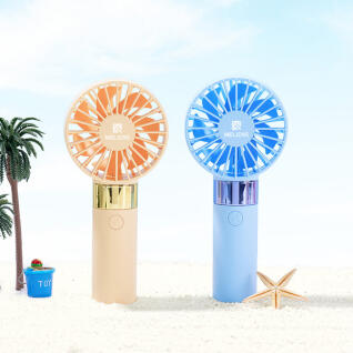 [s] 멜리언스 LED 컬러팝 휴대용 미니 선풍기