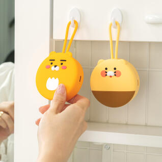 카카오프렌즈 휴대용 에그캡슐 UV 칫솔살균기