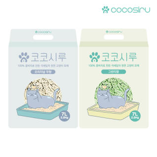 코코시루 고양이두부모래 먼지없는모래 C15TCL