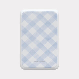 cotton check 디자인 [맥세이프 보조배터리]