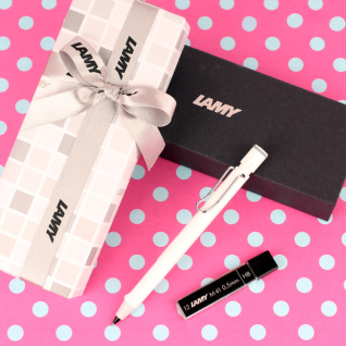 LAMY 라미 사파리 샤프 화이트 무료각인