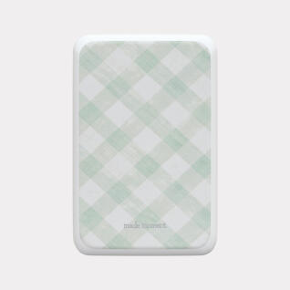 cotton check 디자인 [맥세이프 보조배터리]