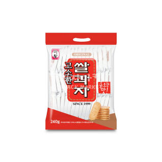 미왕 쌀과자 고소한맛 40P 240gX3개