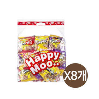 해피무 과자 초코쿠키 40입 x8개