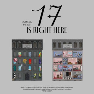 세븐틴 - SEVENTEEN BEST ALBUM '17 IS RIGHT HERE' [2CD] 1종랜덤