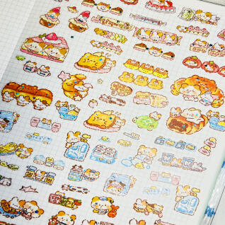 마트일기키스컷세트(3d은박)