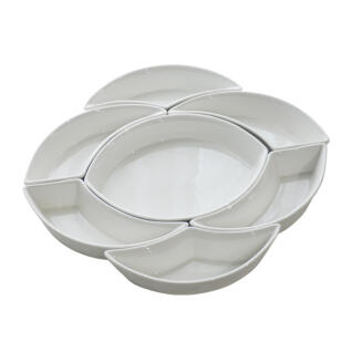 라크 호텔 접시 안주 플레이트 칩앤딥 치즈 플래터 7P