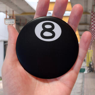 [동그리 손거울] 럭키 에잇볼