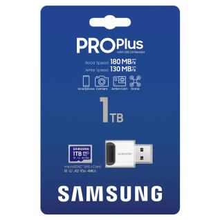 삼성전자 마이크로SD PRO PLUS 1TB MB-MD1T0SB/WW