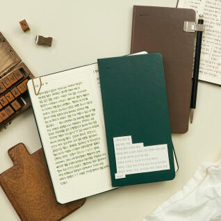 루카랩 기록책 핸디 만년형 플래너/노트 (2종)