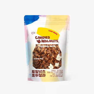 [그린너트] 토핑넛츠 호두 정과 190g