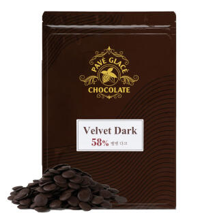 [딜] 벨벳 커버춰 초콜릿 1kg 모음 (화이트,다크초콜릿,밀크초콜릿)