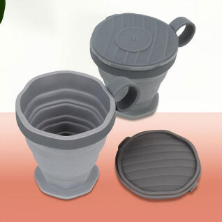 접이식 컵 실리콘 등산 캠핑 백패킹 휴대용 컵