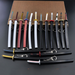 귀멸의칼날 키링 일륜도 미니검 필통장식