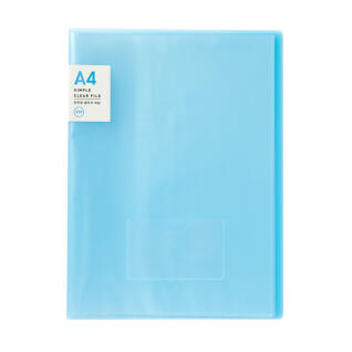 클리어화일30P 블루