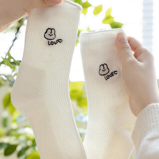 fsn146_쁘띠자수 골지양말