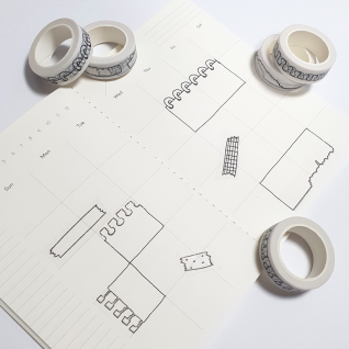 링노트 마스킹테이프