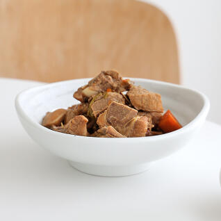 국내생산 행운 백자 타원볼 (2호)