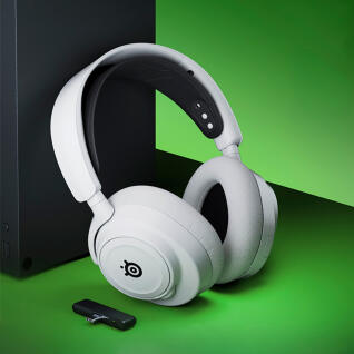 스틸시리즈 Arctis Nova 7X White 무선 게이밍 헤드셋 61567