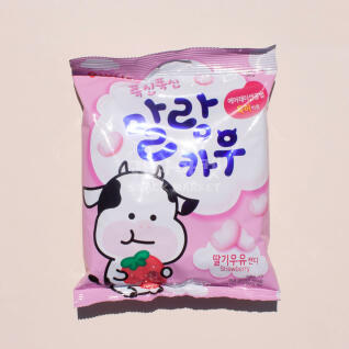 롯데 말랑카우 딸기 158gX2개