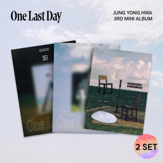 [2종 SET] 정용화 - 미니 3집 One Last Day (PHOTO BOOK)