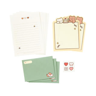 고미 편지지 돔송 