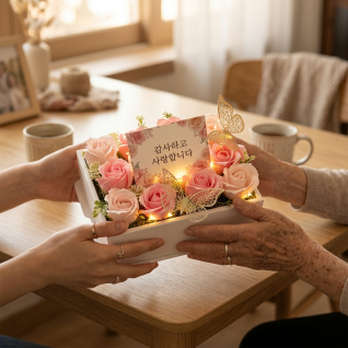 부모님 생신 생일 비누꽃 용돈박스 반전이벤트