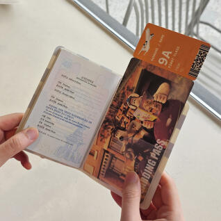 핑크풋 [공식정품]월레스와그로밋 여권케이스