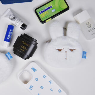 [먼데이브루스] 봉제 파우치 키링