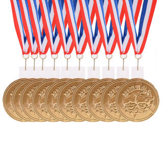 왕메달 초콜릿 금메달 10개 묶음 다양한디자인 (45g)