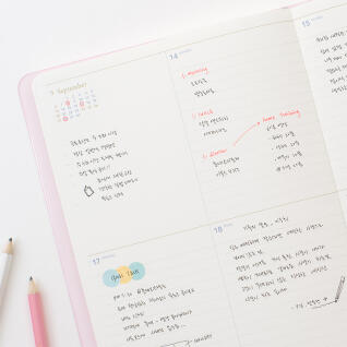 [바이.풀디자인] 생각보관함 B5 주간 2026년