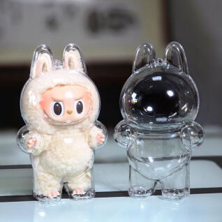 라부부 투명 케이스 키링 보호 전용 아크릴 인형