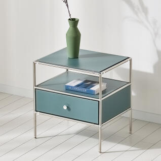 클레오 미드센추리 모듈 침대 옆 협탁 선반장