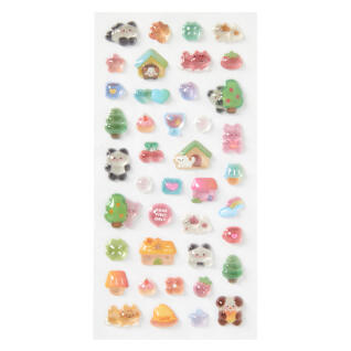 고양이 입체스티커