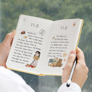 2026 프리즘 365 데일리 다이어리 (날짜형 일간 미니)