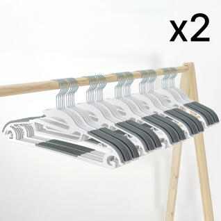 라운드 논슬립옷걸이 100p 어깨뿔방지 옷걸이