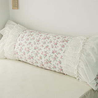 잔느로즈 프릴 헤드쿠션 등쿠션 대형쿠션