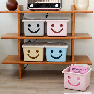 모던 미니 해피박스 2P 장난감 소품 수납 정리함