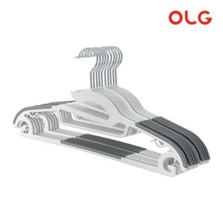 라운드 논슬립옷걸이 10p 어깨뿔방지 옷걸이