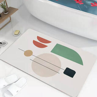 포유 빨아쓰는 화장실 욕실 스페이스 규조토 발매트