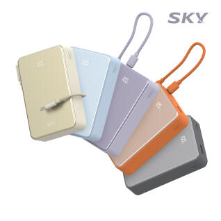 큐브 고속충전 보조배터리 PD QC 22.5W 20000mAh SKY-A20